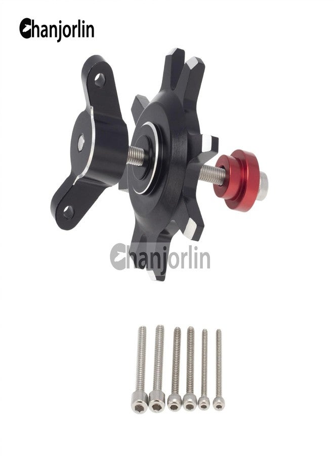 Chanjorlin 1/10 Scale Crawler Mud Tires Hub Tool 1.9" 2.2" Beadlock Wheel Rims Installation and Removal Tool Assembly for 1.9 2.2 Rocks Crawler Car Tyres Traxxas TRX4 Axial RC4WD D90 Gen8 (Black) - Image 3